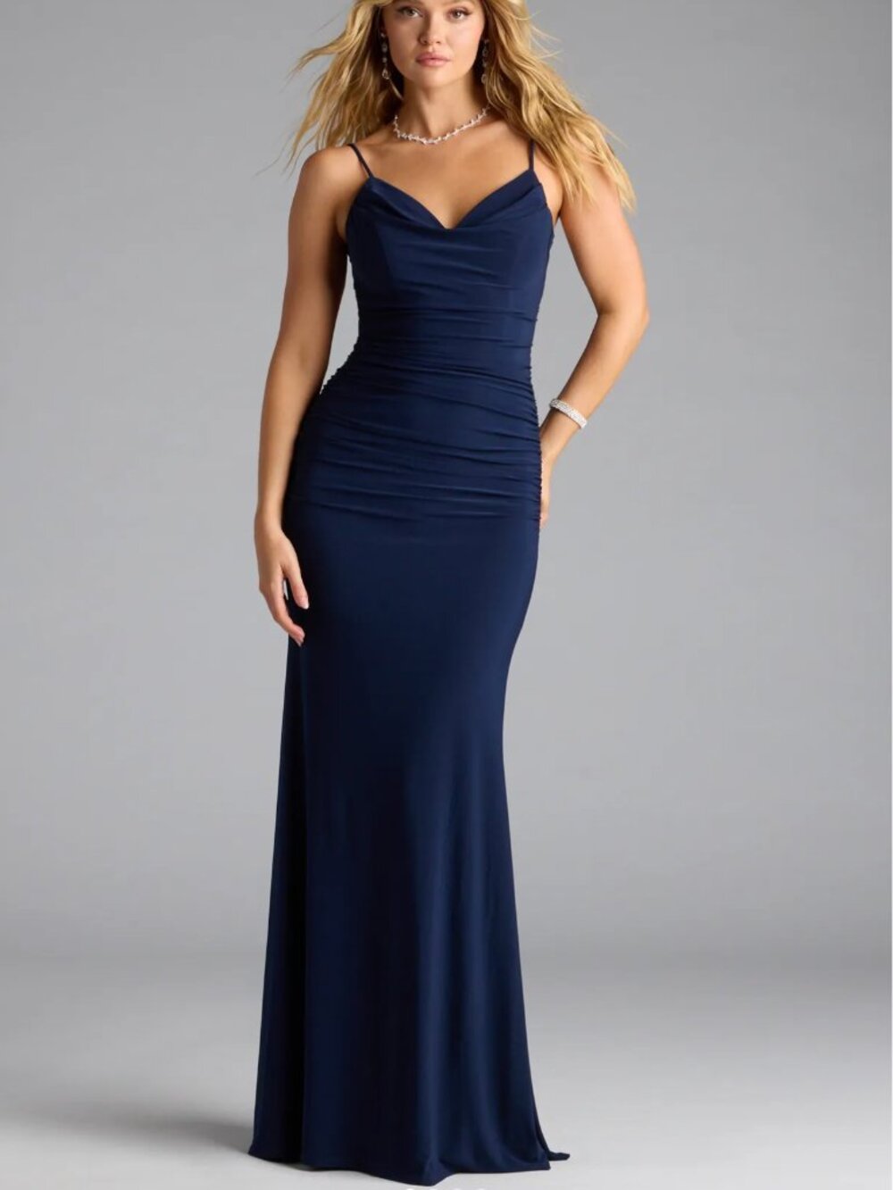 Windsor Edna Open Back Mermaid Formal Dress